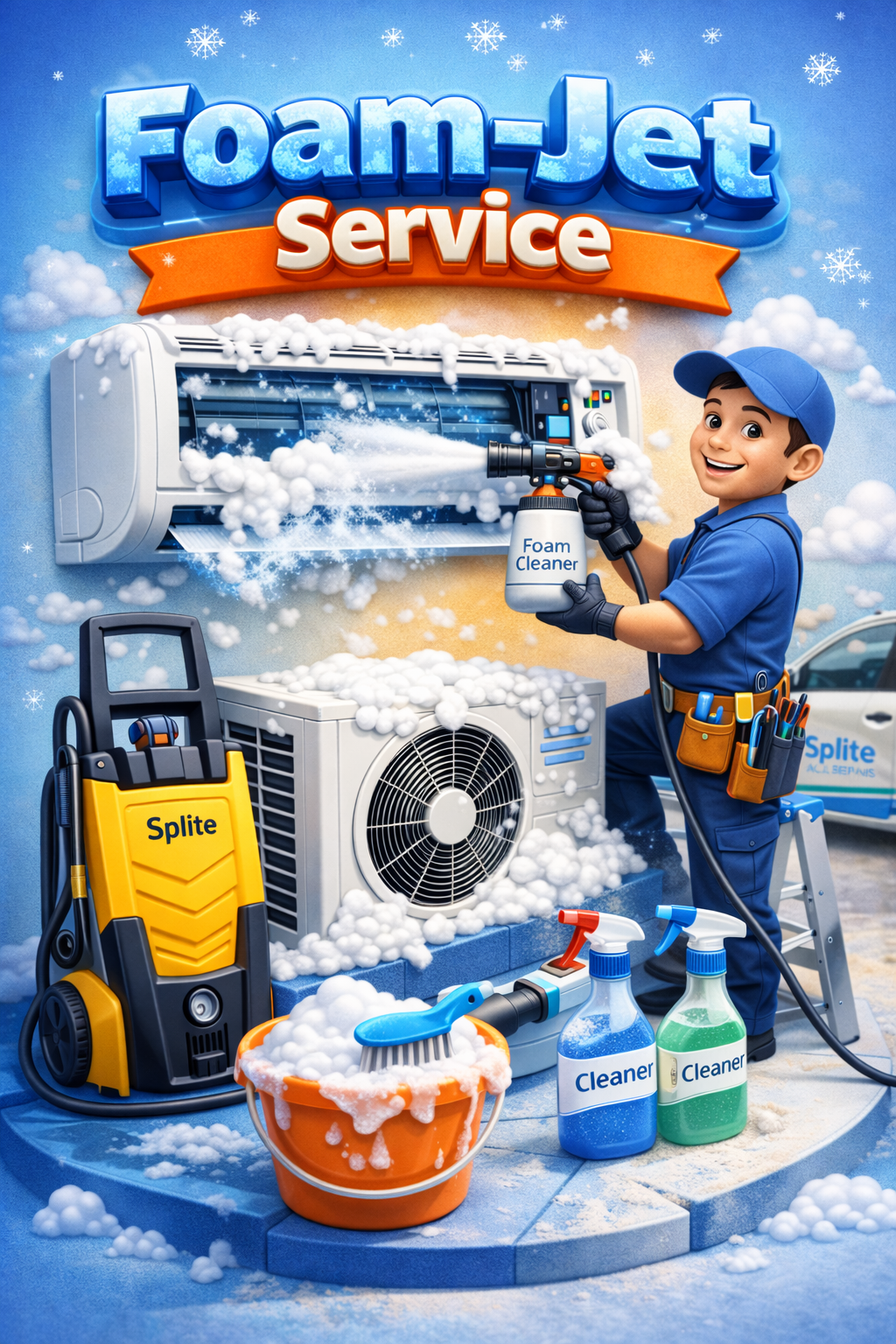 Foam-Jet AC Service